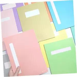 유선노트 파스텔 서브젝트 심플노트 랜덤 9종세트 파스텔노트 컬러노트