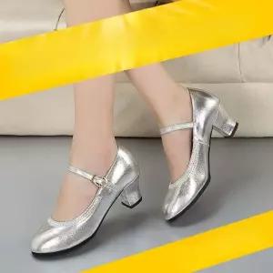 라인댄스구두 낮은굽 라틴 라인댄스 공연 편한 댄스화