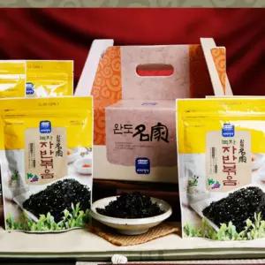 선물세트 맛있는 완도명가녹차자반볶음세트 설날김 김선물 김세트 선물용김 대량주문 단체 회사 관공서 직