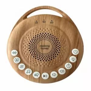 말랑하니 아기신생아 백색소음기 꿀잠 수면교육 내츄럴우드