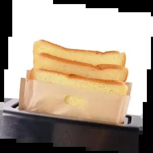 토스트주머니 간편하고 실용적인 집밥용 핫샌드위치 보관 주머니 안전한 음식 포장 쿠킹 용품