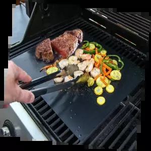 반영구바베큐매트 고급 내구성 비 가열 그릴 사용 편리한 음식 조리용 다목적 주방 필수 아이템