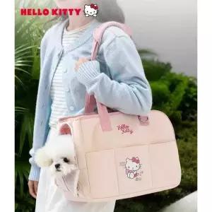 헬로키티 강아지가방 고양이 이동장 반려동물 외출가방 숄더 크로스