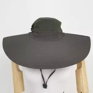 [라일리] Rly 넓은 챙 벙거지 모자 아웃도어 버킷햇 여름 필수  44672822)