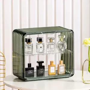 피규어 진열대 아크릴 선반 정리함 다용도 보관정리함 3칸정리함