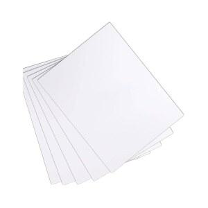 8mm pvc 폼 미술 두께의 시트 흰색 및 학교 폴리염화비닐(0.8x40x60cm) 프로젝트를 5팩 보드 - 위한 결혼식 공예, 프레젠테이션,