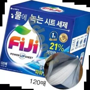 파워시트세제 LG FIJI파워시트 세탁세제 120매