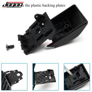 검은 색 플라스틱 부품 부록 스티어링 휠 액세서리 교체 BMW 호환 F30 F31 F34 F48 F39 F25 F87 F80 F82 i3