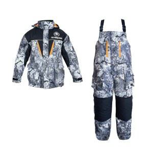 북유럽 전설의 전설 카모 얼음 낚시복, 낚시 및 스노모빌링용 방수 장비