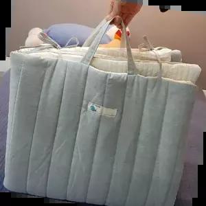 낮잠이불 베이비 피그먼트줄 낮잠이불패드세트