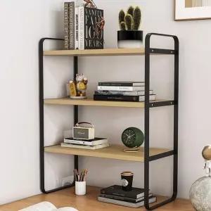 책상 수납 정리대 인테리어 틈새 미니 선반 2단 3단/화분/받침/앵글/원목/철재/조립식/받침대/진열장