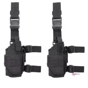권총집 핸드건 레그 허벅지 홀스터 케이스 서바이벌mno379