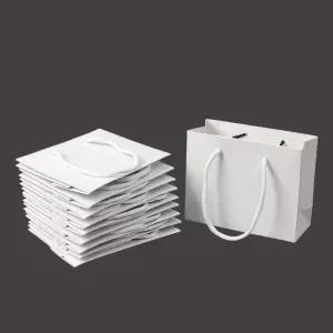 가로형 쇼핑백 (10p 15x12cm 화이트) DK64/다용도/장바구니/쇼핑/가방/선물/포장/와인/봉투/보조/시장/휴대