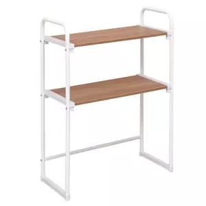 태성 원목무늬 심플 전자렌지 선반(1단 2단) 렌지다이/정리대 정리함 수납함 서랍장 공간활용 식탁