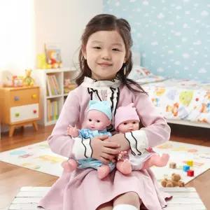 캐스B 코코 어부바인형 아기인형 돌보기 엄마놀이 성교육 감성발달 옷입히기 소꿉놀이 유아