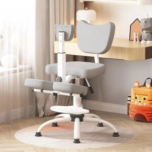 허리펴는의자 공부 밸런스 그레이 허리디스크의자 등받이 사무실 블랙 팔걸이 무릅 엉덩이