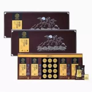 [롯데백화점]천지인 [동원천지인] 침향100 혼합세트 2박스 (20mL x 20포 +3.75g x 12환) x2