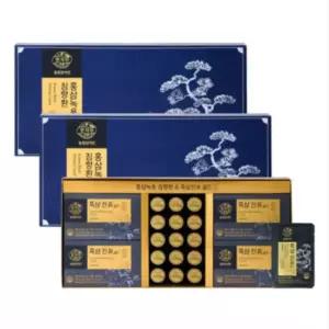 [롯데백화점]천지인 [동원천지인] 홍삼녹용 침향환 혼합세트 2박스 (50mL x 20포 + 3.75g x15환) x2