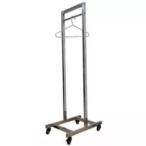 옷걸이 납걸이 방호복 이동식 거치대 스테인레스 행거