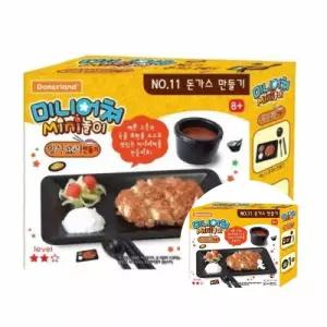미니어쳐 일식요리 돈가스 만들기 세트 학교 수업 사무용