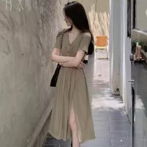 LL-D150 롱 데일리 랩 캐주얼 섹시 브이 WFLMTUQ