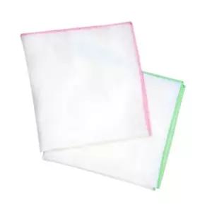 순면 가제손수건 무형광 대 10P 순면손수건