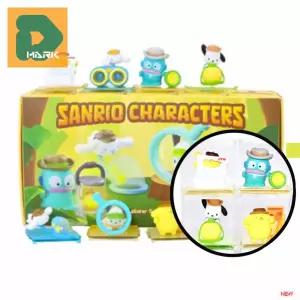 재미있는 미니어처 8p 역할 탐험가 캐릭터 소품 놀이 귀여운 어린이날 컨셉 인형 모형 피규어 수집 장식