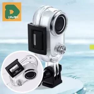 액션캠 방수하우징 인스타360GO3 튼튼한 다이빙 보호커버 방수케이스 투명 물놀이 가능한 수심 촬영 깊은곳
