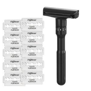 레트로피어 클래식 양면날 각도조절 안전면도기+양면날10p