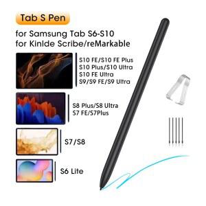 삼성 갤럭시 태블릿 S8 S7 FE S6 Lite S7+ S8+ S9 S9FE S10FE용 S7FE S7 S7 Plus S8 S9 S9FE 펜, 삼성 S펜