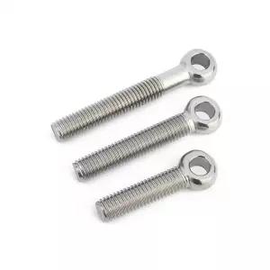 304 스테인리스 스틸 M5 - M20 DIN 444 아이 볼트 스윙 볼트 회전 조인트 스크류