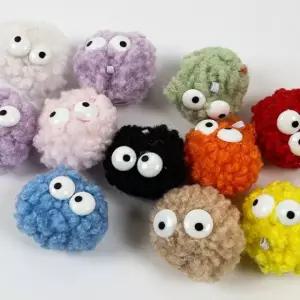 가방장식 가방꾸미기 가방악세사리 키링 인형키링 폼폼이키링 먼지인형