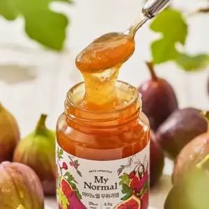 마이노멀 저당 저칼로리 무화과잼 100  국산 영암 무화과 320g