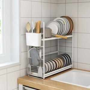 스탠드 좁은 주방 컴팩트 Bla 렌지다이 장소용 141622cm 블랙