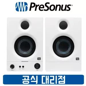  프리소너스 Eris 3.5 에리스 2세대 모니터 스피커 액티브 북쉘프 화이트 2개 (1조 )