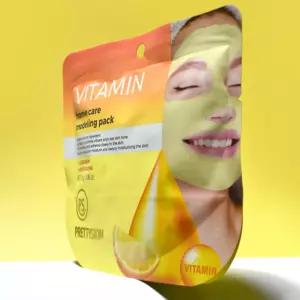 프리티스킨 모델링팩 필오프팩 석고 고무 비타민 10매