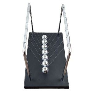 뉴턴볼 구슬 진자운동 테이블 7구 중형 요람 뉴턴 C 키네틱아트 사무실 금속 장식