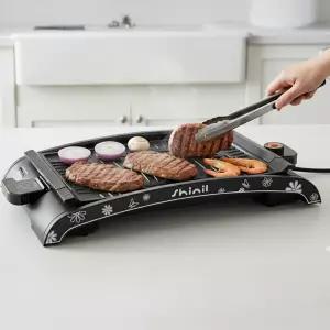 신일 전기그릴팬 가정용 테이블 고기 구이팬