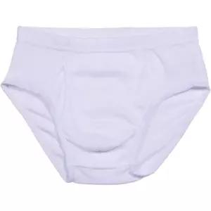 고급 순면 소변구 백색 남아동 삼각팬티