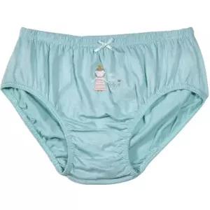 귀여운 캐릭터 나염 여아 삼각팬티 5매