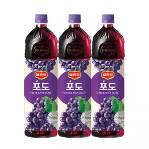 델몬트 포도 1.5L 6펫 쥬스골라담기