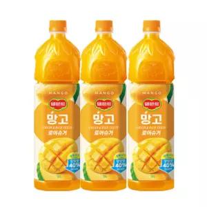 델몬트 망고쥬스 1.5L 6펫 쥬스골라담기