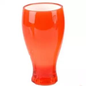 투명 음료용 플라스틱 컵 레드 컬러 다용도 물잔