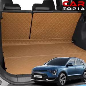 니로 SG2 스퀘어 가죽 트렁크매트 차박 트렁크 보호 하이브리드 EV 용품