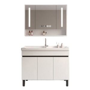 손빨래 싱크대 사각 개수대 스텐 80cm 화이트 거울 나노코팅 업소 조립식 씽크볼