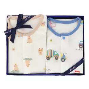 [갤러리아] (쌍둥이출산,백일,돌,예쁜내의세트)뛰뛰내의+카푸코튼모달내의(A1A-103DC)