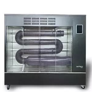 매장 전기 온풍기 튜브히터 이동식바퀴 잔량표시 엘스 곱창난로