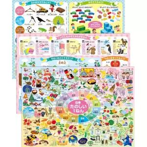 목욕 학교 초등학교 수험 대책 지육 학습 목욕 포스터 3장 세트