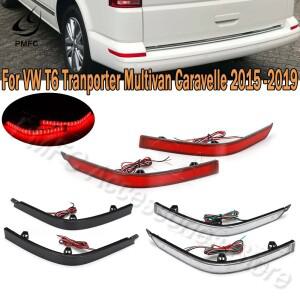 VW T6 트랜스포터 멀티밴 카라벨 2015-2019 7E0945105D 호환  브레이크 라이트 LED 리어 범퍼 스톱 리버스