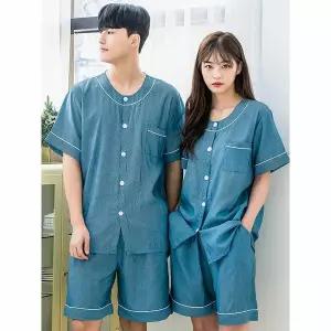 [하프클럽/우일인견]아이스 인견 커플 홈웨어 꿀잠 잠옷세트 원피스 택일